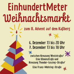 EinhundertMeter Weihnachtsmarkt  Kassberg Chemnitz